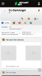 Mobile Screenshot of dj-darkangel.deviantart.com