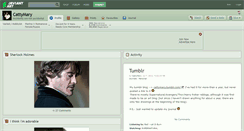 Desktop Screenshot of cattymary.deviantart.com