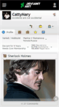 Mobile Screenshot of cattymary.deviantart.com