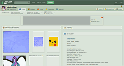 Desktop Screenshot of kirei-hime.deviantart.com