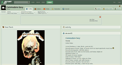 Desktop Screenshot of commodore-sexy.deviantart.com