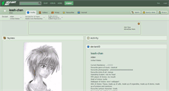 Desktop Screenshot of leash-chan.deviantart.com