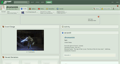 Desktop Screenshot of dinoman666.deviantart.com