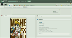 Desktop Screenshot of ilvadis.deviantart.com