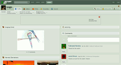 Desktop Screenshot of imigin.deviantart.com