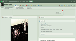 Desktop Screenshot of mnemic-fans.deviantart.com