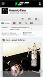 Mobile Screenshot of mnemic-fans.deviantart.com