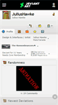 Mobile Screenshot of juliushawke.deviantart.com