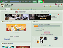 Tablet Screenshot of akutenshi27.deviantart.com