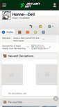 Mobile Screenshot of honne---dell.deviantart.com