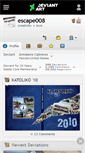 Mobile Screenshot of escape008.deviantart.com