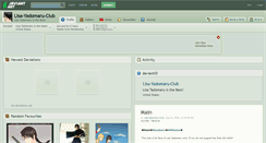 Desktop Screenshot of lisa-yadomaru-club.deviantart.com