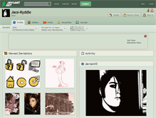 Tablet Screenshot of jace-ryddle.deviantart.com