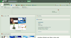 Desktop Screenshot of nextmario.deviantart.com