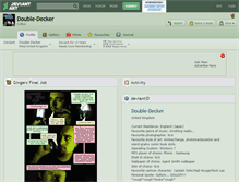 Tablet Screenshot of double-decker.deviantart.com