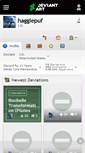 Mobile Screenshot of hagglepuf.deviantart.com