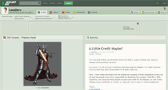 Desktop Screenshot of leadzero.deviantart.com