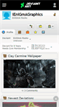Mobile Screenshot of ienigmagraphics.deviantart.com