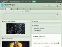 Tablet Screenshot of ienigmagraphics.deviantart.com