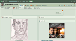 Desktop Screenshot of law-and-ordersvuclub.deviantart.com