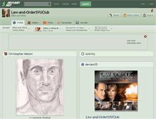 Tablet Screenshot of law-and-ordersvuclub.deviantart.com