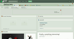 Desktop Screenshot of darksoul-sama.deviantart.com