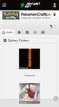 Mobile Screenshot of pokemoncrafts.deviantart.com