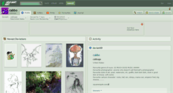 Desktop Screenshot of cabbo.deviantart.com