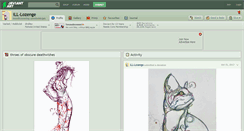 Desktop Screenshot of ill-lozenge.deviantart.com