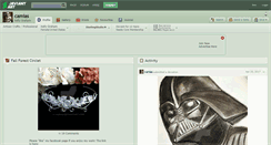 Desktop Screenshot of camias.deviantart.com