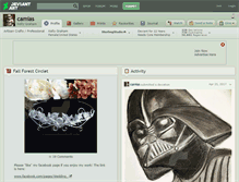 Tablet Screenshot of camias.deviantart.com
