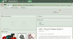 Desktop Screenshot of lasis.deviantart.com