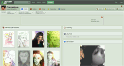 Desktop Screenshot of friezainlove.deviantart.com
