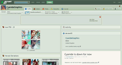 Desktop Screenshot of cyanidegraphics.deviantart.com
