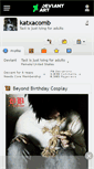 Mobile Screenshot of katxacomb.deviantart.com