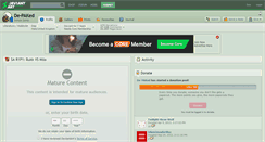 Desktop Screenshot of de-paked.deviantart.com