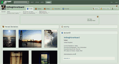 Desktop Screenshot of imthegirloverboard.deviantart.com