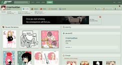 Desktop Screenshot of crossyuukisan.deviantart.com