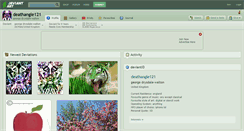 Desktop Screenshot of deathangle121.deviantart.com