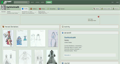 Desktop Screenshot of darkkeisha88.deviantart.com