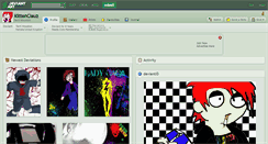 Desktop Screenshot of kittenclauz.deviantart.com