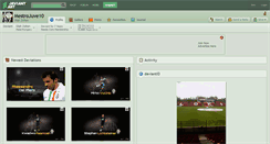Desktop Screenshot of mestrojuve10.deviantart.com