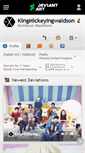 Mobile Screenshot of kingmickeyingwaldson.deviantart.com