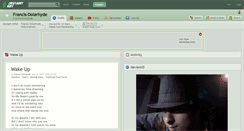 Desktop Screenshot of francis-dolarhyde.deviantart.com