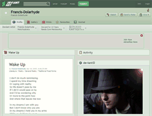 Tablet Screenshot of francis-dolarhyde.deviantart.com