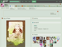 Tablet Screenshot of nikiu.deviantart.com