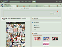 Tablet Screenshot of lbiancal.deviantart.com