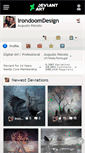 Mobile Screenshot of irondoomdesign.deviantart.com