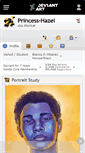 Mobile Screenshot of princess-hazel.deviantart.com