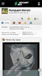 Mobile Screenshot of nunquam-iterum.deviantart.com